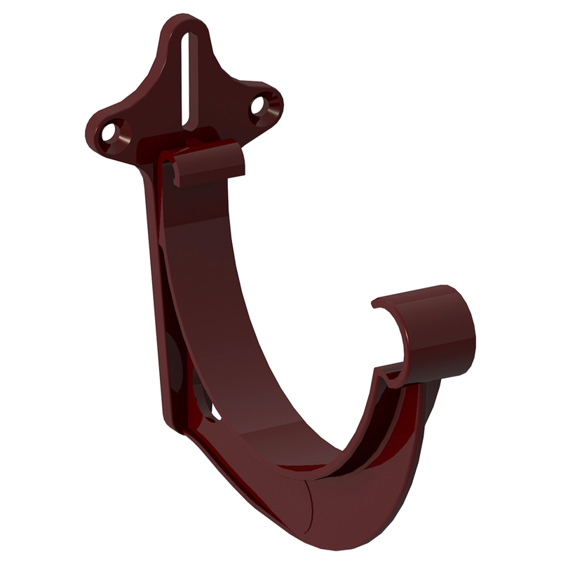 Στήριγμα υδρορροής 120mm κόκκινο