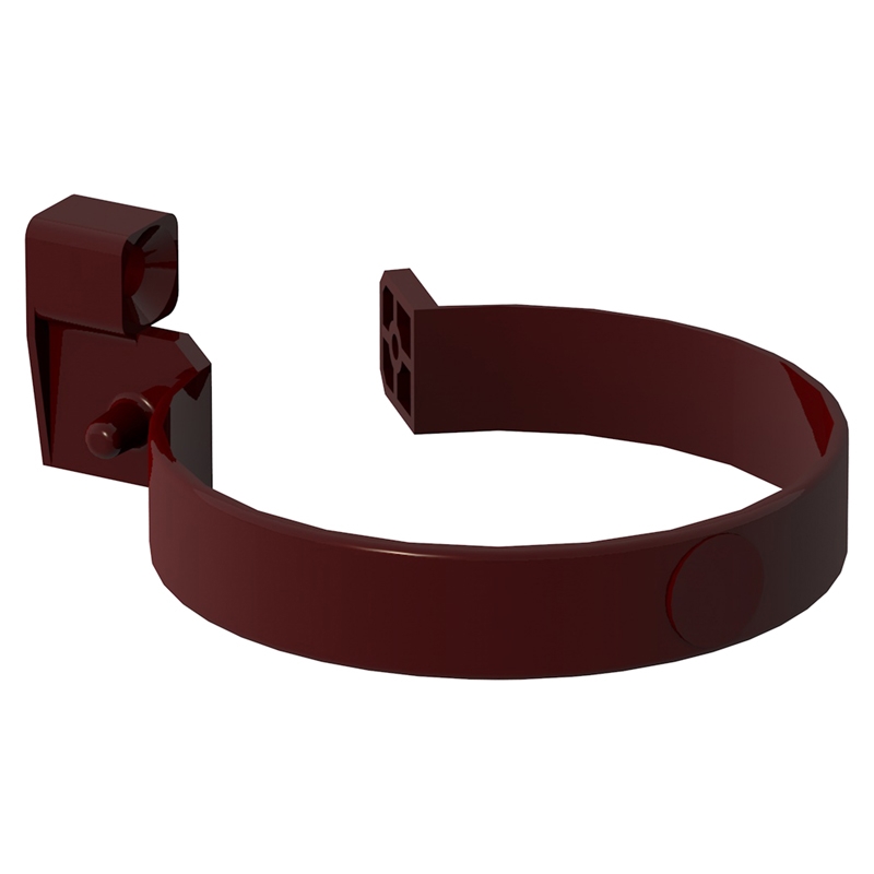 Στήριγμα σωλήνα υδρορροής 120x85mm κόκκινο