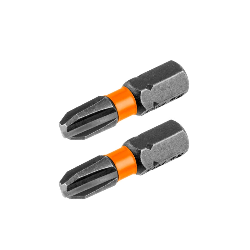 Μύτες Hojita μαγνητικές μαύρες PH3 25mm 2 τεμ.