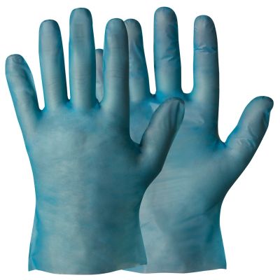 Γάντια μιας χρήσεως T.E.P. μπλε