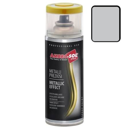 Σπρέι Metallic effect 400ml Ασημί - Argento - Silver