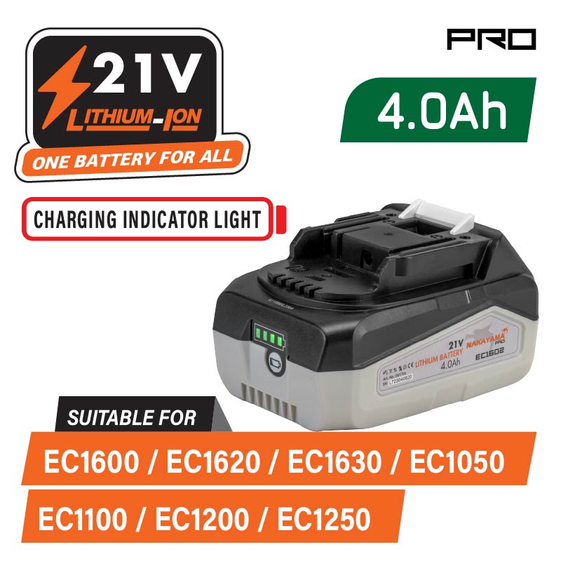 Μπαταρία λιθίου 21V 4.0Ah EC1602