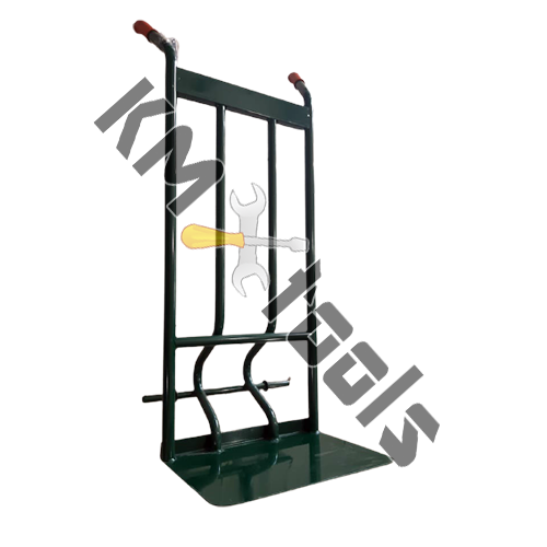 Heavy duty iron cart green