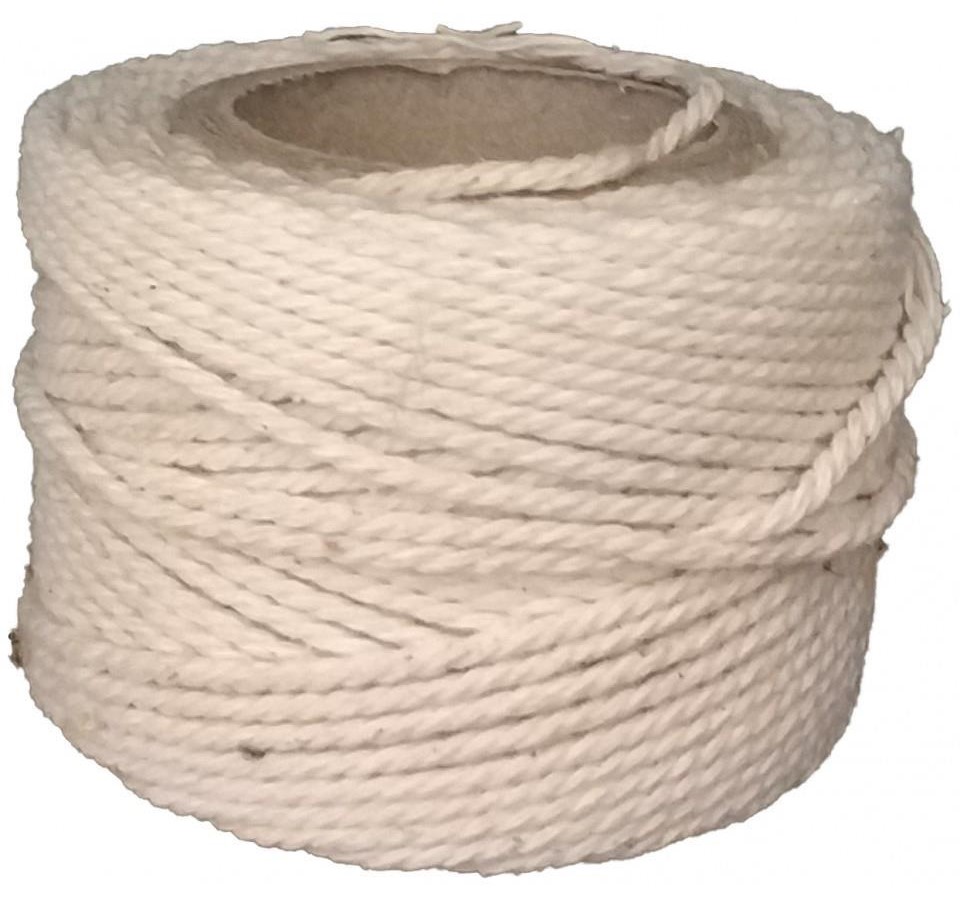 Σπάγκος κορδονέτο βαμβακερό λευκό 50gr