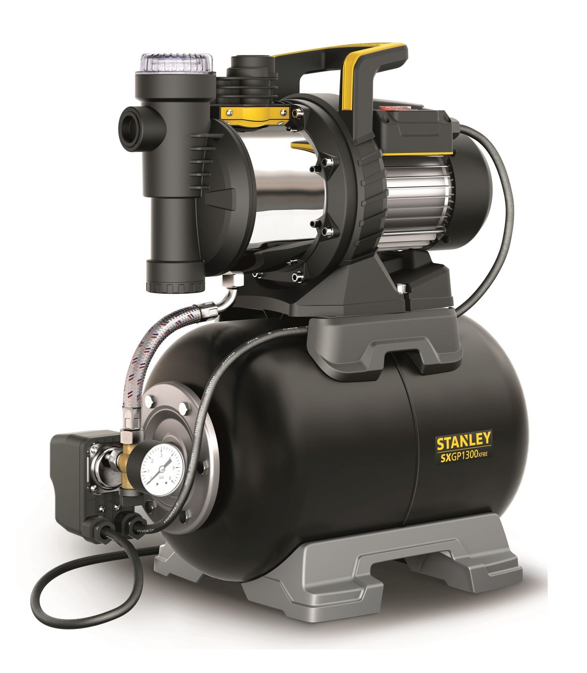 Πιεστικό συγκρότημα Stanley 1300W