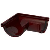 Εξωτερική γωνία υδρορροής 90 120mm κόκκινο