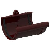 Σύνδεσμος υδρορροής 120mm κόκκινο