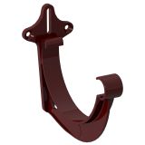 Στήριγμα υδρορροής 120mm κόκκινο