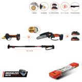 Σετ κλαδευτικό μπαταρίας με τηλεσκοπικό κοντάρι Altuna