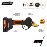 Ψαλίδι κλαδέματος μπαταρίας Altuna 21V AF37