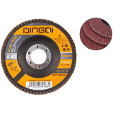 Δίσκος λείανσης φτερωτός Dingqi Flap K80 - 115mm