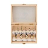 Κοπτικά Stanley για ρούτερ κυρτά 10τεμ.