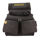 Θήκη ζώνης δερμάτινη μαύρη μονή Stanley STST1-80116