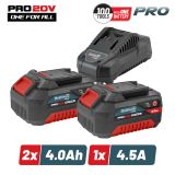 Σετ μπαταρίας Bormann Pro 20V 2x4.0Ah & φορτιστής 4,5Α
