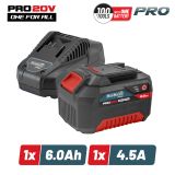 Σετ μπαταρίας Bormann Pro 20V 1x6.0Ah & φορτιστής 4,5Α