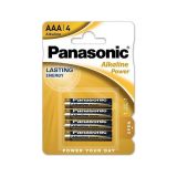 Mπαταρία Panasonic Alkaline Power LR03 Αλκαλική AAA 4 τμχ