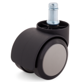 Chair wheel double black Φ50mm