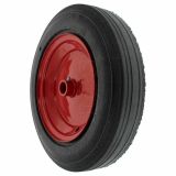 Solid 340mm wheel for concrete mixers