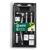 Καρυδάκια για μπουζί σετ Sata 5τεμ. 3/8
