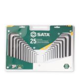 Άλλεν σετ 25τεμ. μετρικά 0,7-10mm και ίντσας 0,05-3/8
